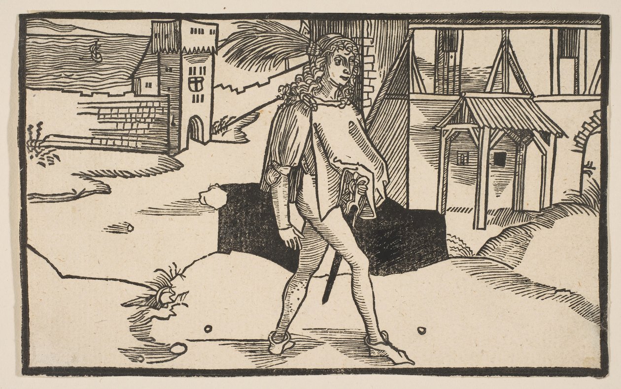 Eunuchus, från The Comedie of Terence, 1800-talets nytryck.n.d. av Albrecht Dürer