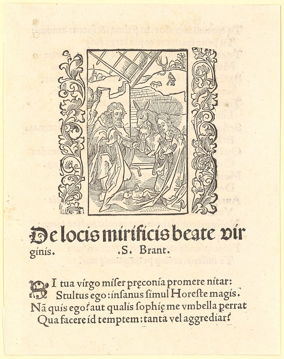 Kristi födelse av Albrecht Dürer