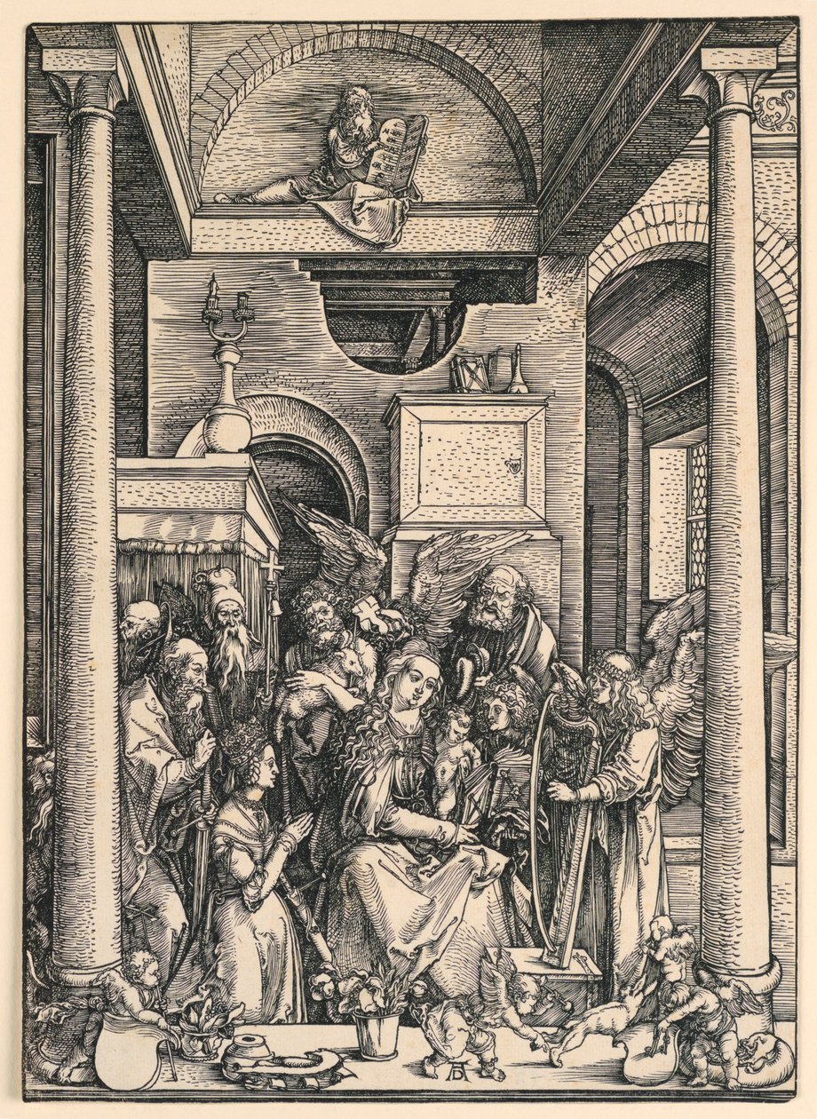 Förhärligande av Jungfrun av Albrecht Dürer