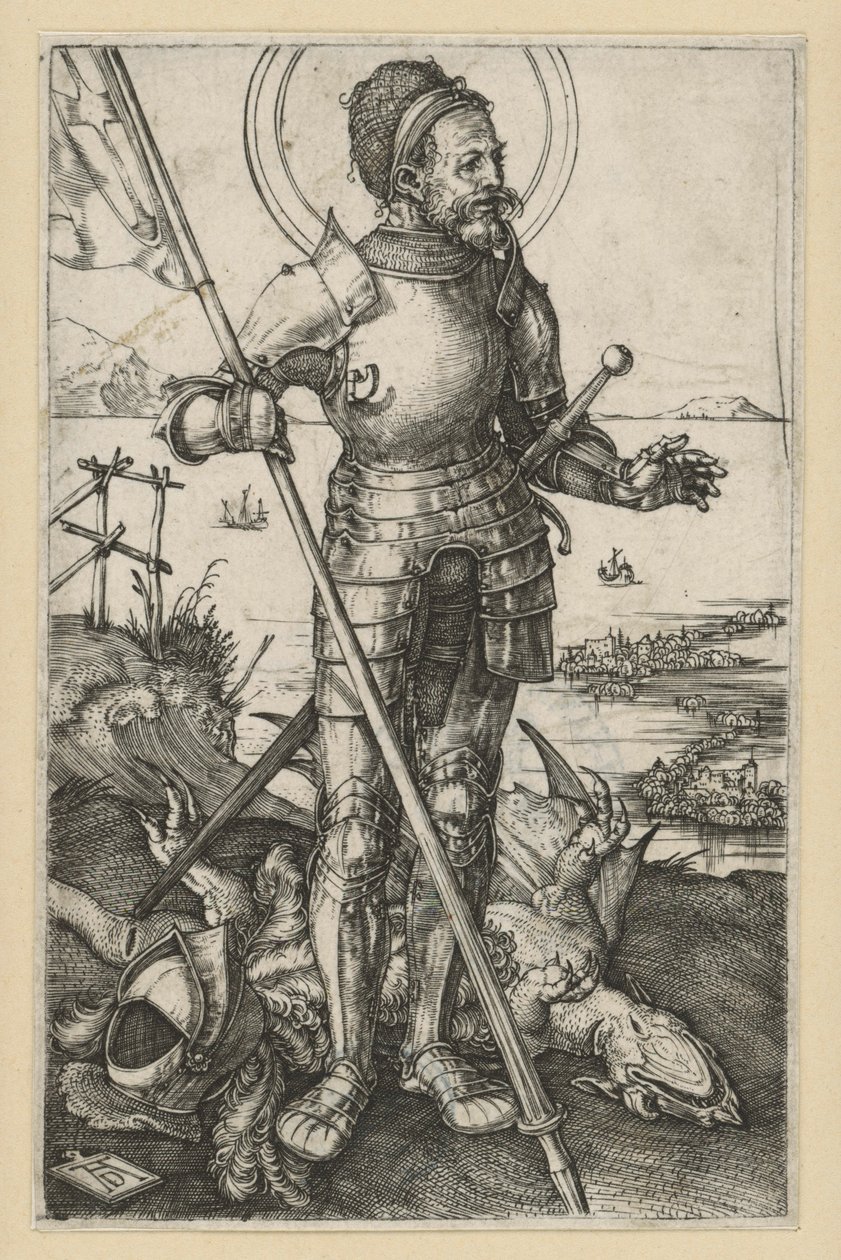Sankt Göran till fots av Albrecht Dürer