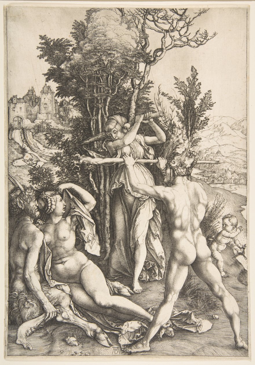 Herkules vid vägskälet av Albrecht Dürer