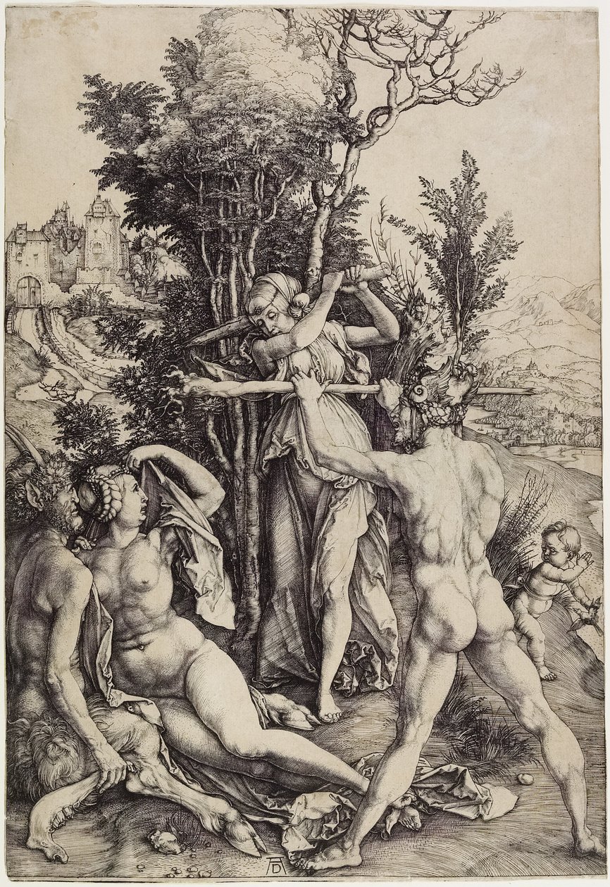 Herkules, ca 1499 av Albrecht Dürer