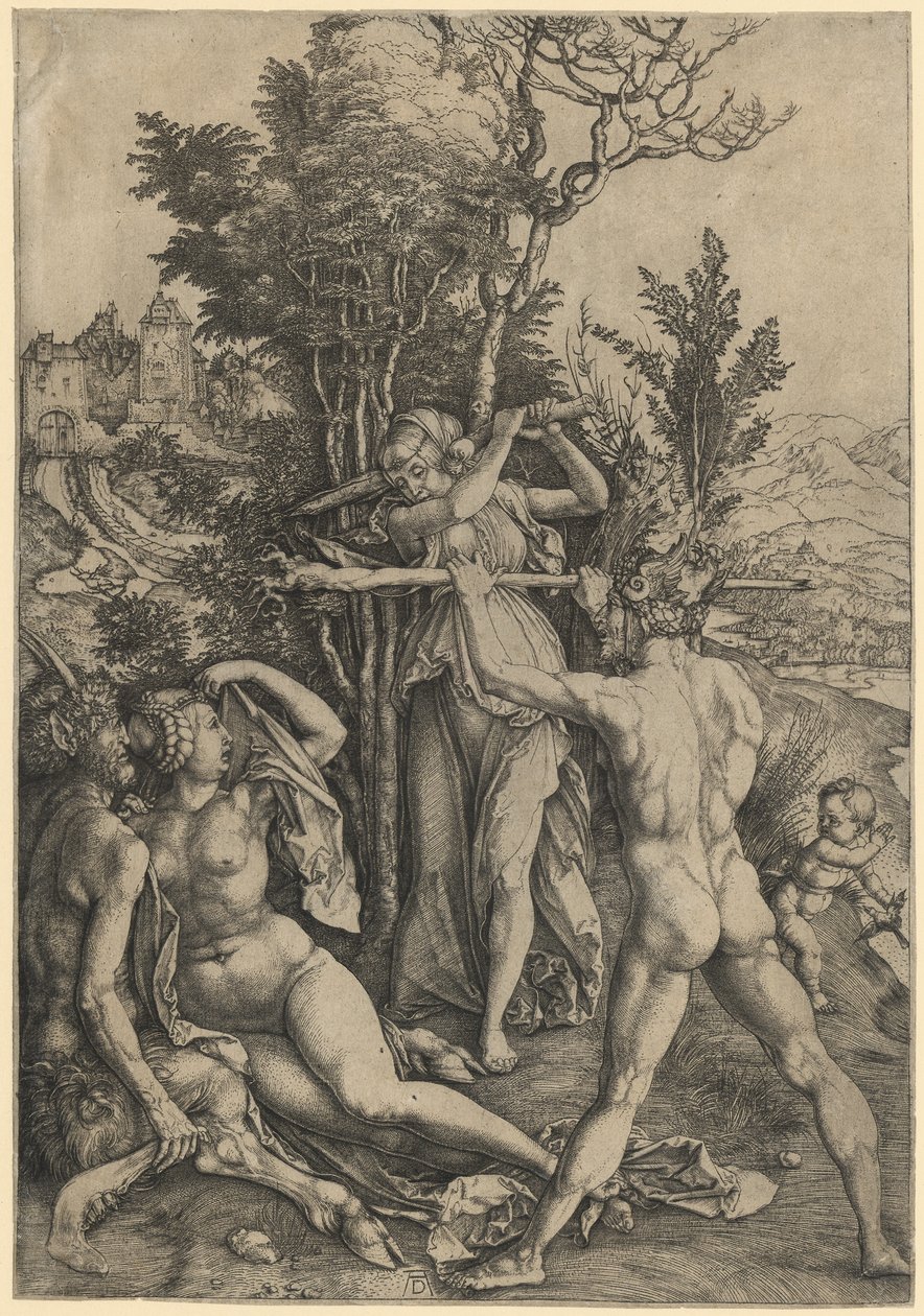Herkules vid vägskälet av Albrecht Dürer
