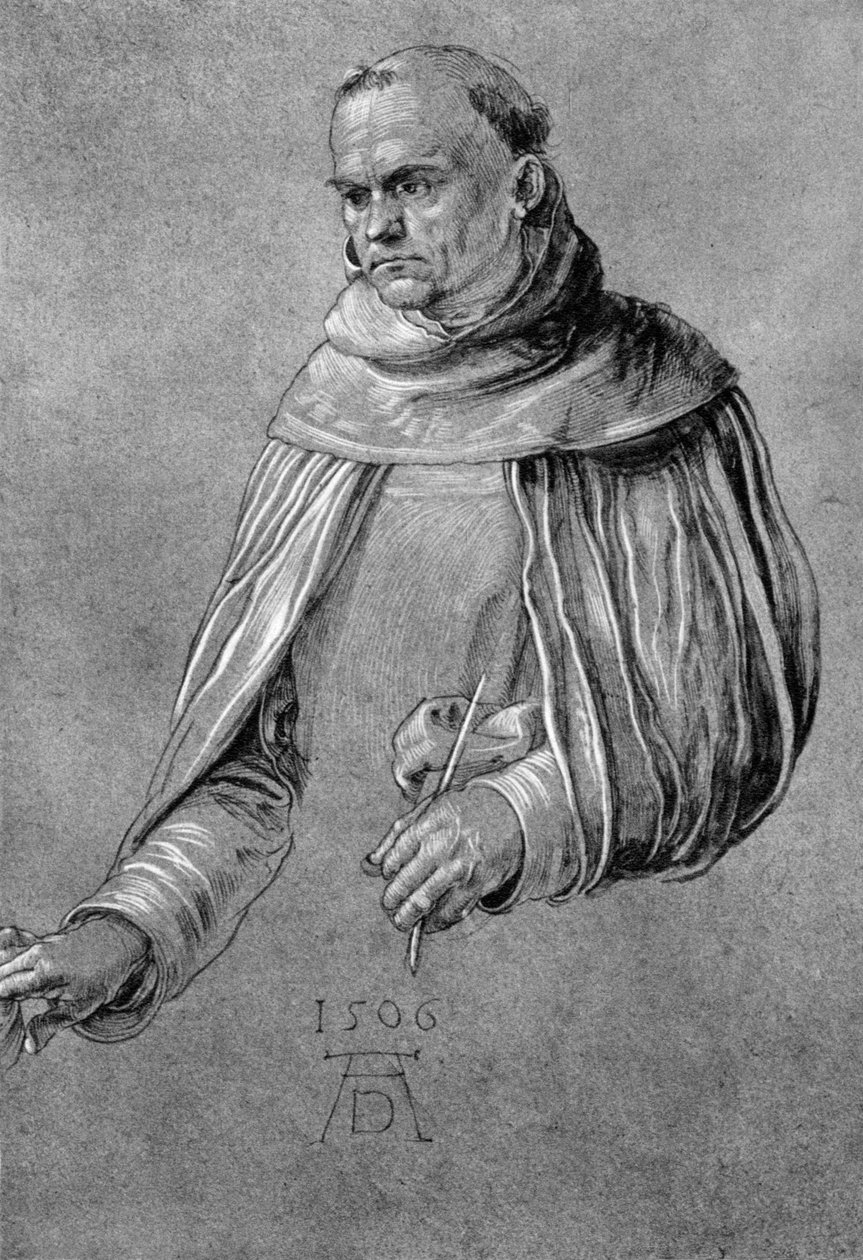 Helige Dominicus, 1506, 1936 av Albrecht Dürer