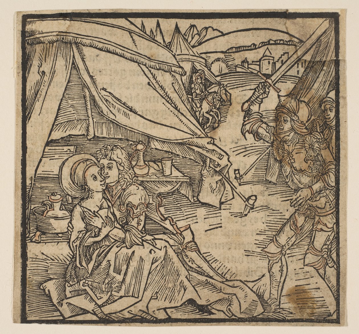 Illustration ur ”Ritter von Turn” av Albrecht Dürer