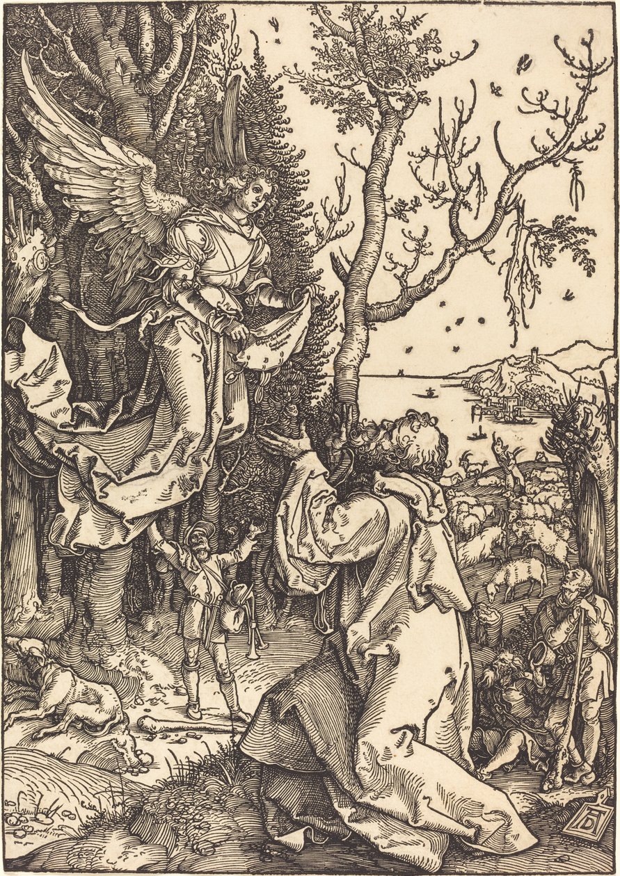 Joachim och ängeln av Albrecht Dürer