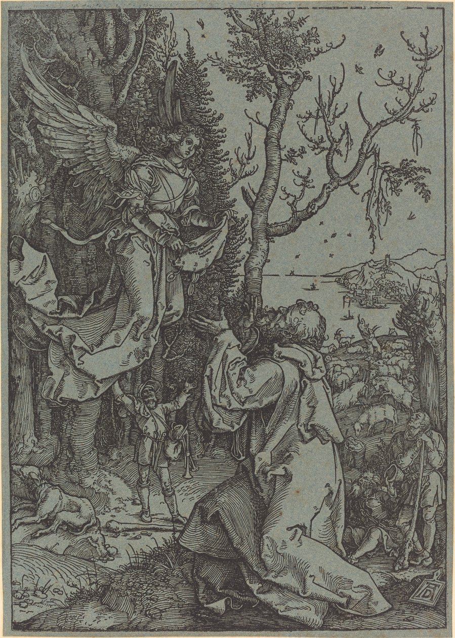 Joachim och ängeln av Albrecht Dürer