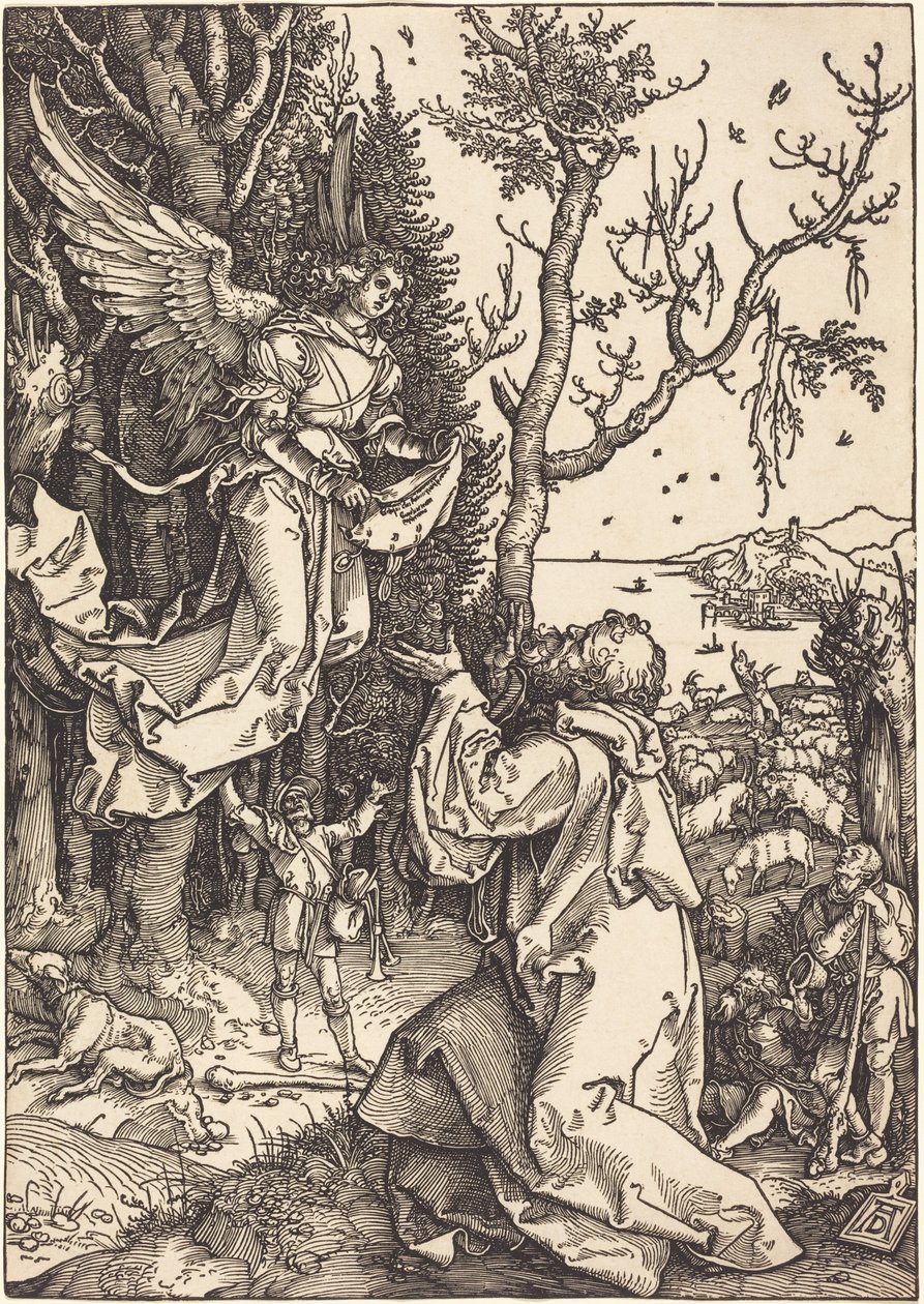 Joachim och ängeln av Albrecht Dürer