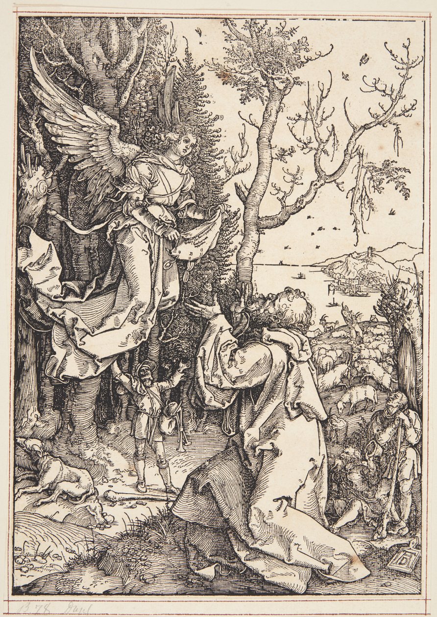 Joachim och ängeln av Albrecht Dürer