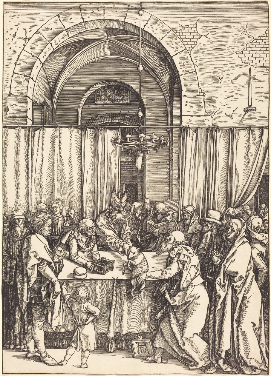 Joakims offer avvisas av Albrecht Dürer
