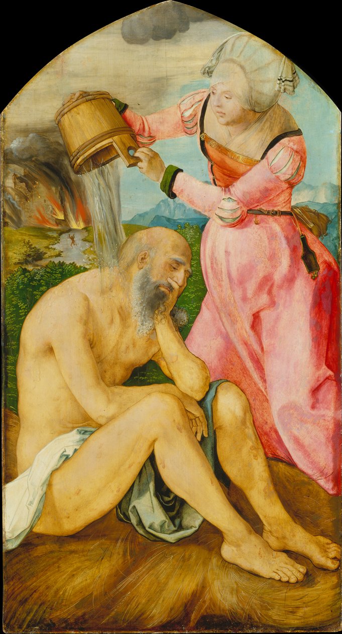 Job på dynghögen av Albrecht Dürer