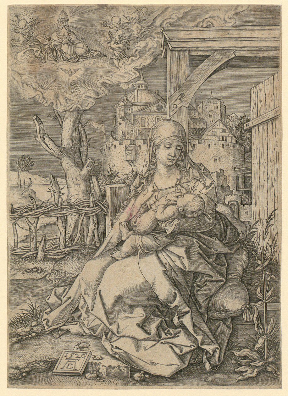 Jungfru med barn av Albrecht Dürer