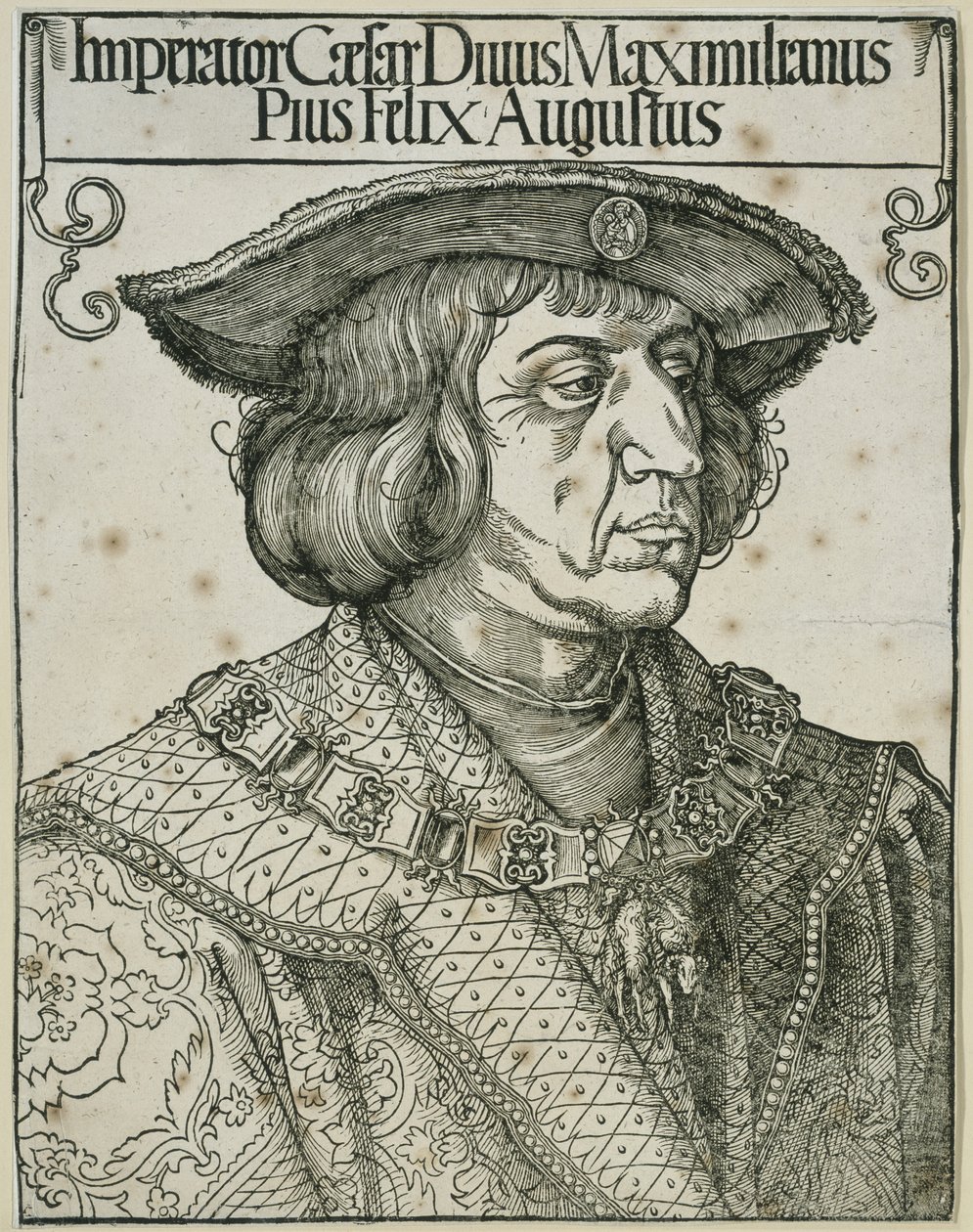 Kejsare Maximilian I av Albrecht Dürer