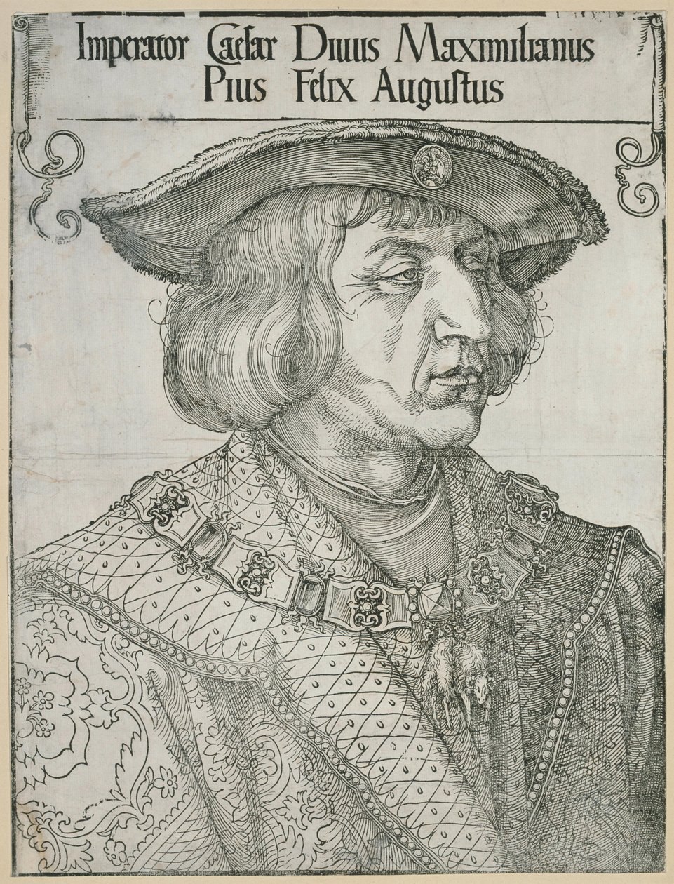 Kejsare Maximilian I av Albrecht Dürer