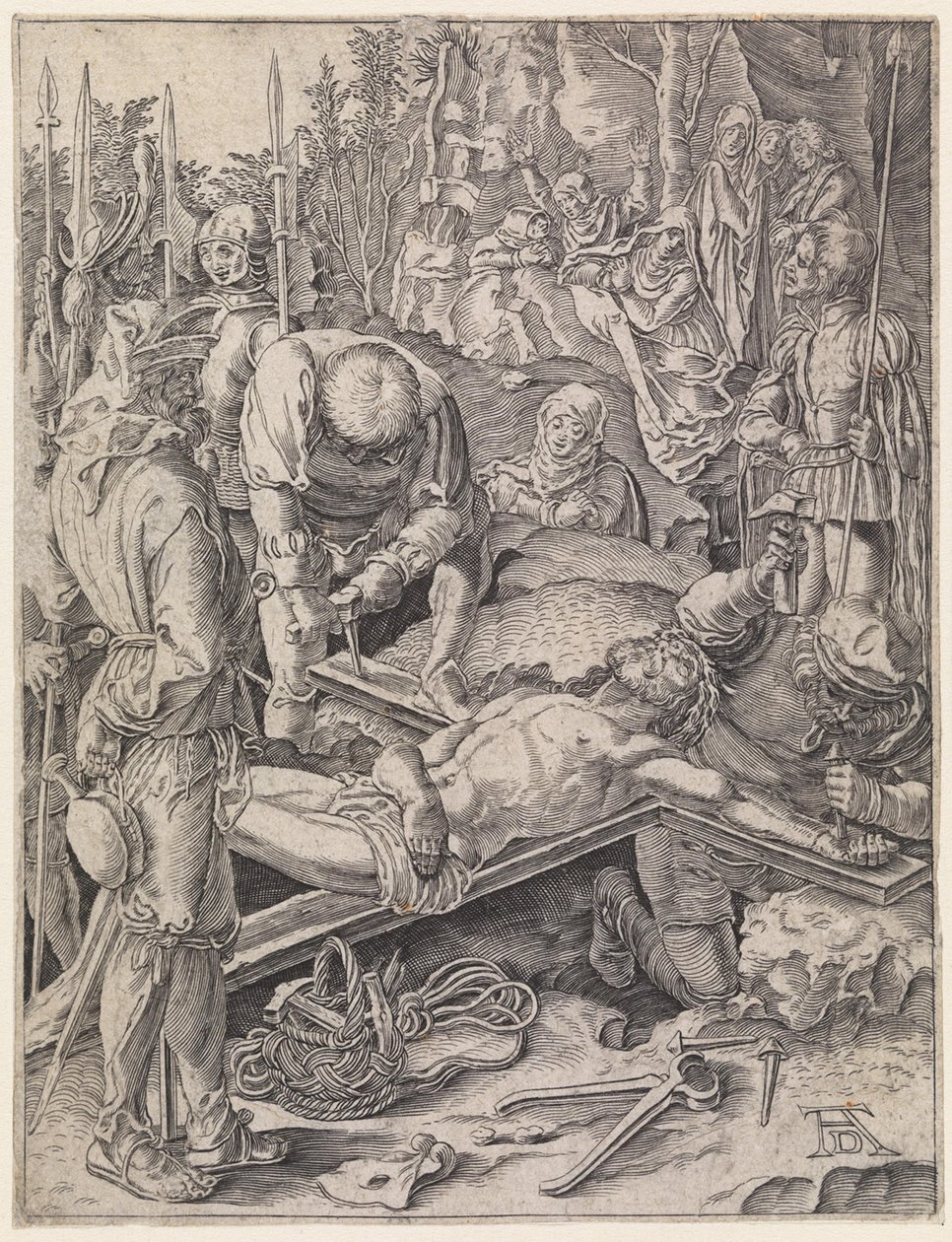 Kristi korsfästelse av Albrecht Dürer