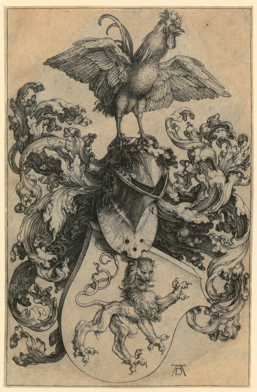 Det älskande paret och döden av Albrecht Dürer
