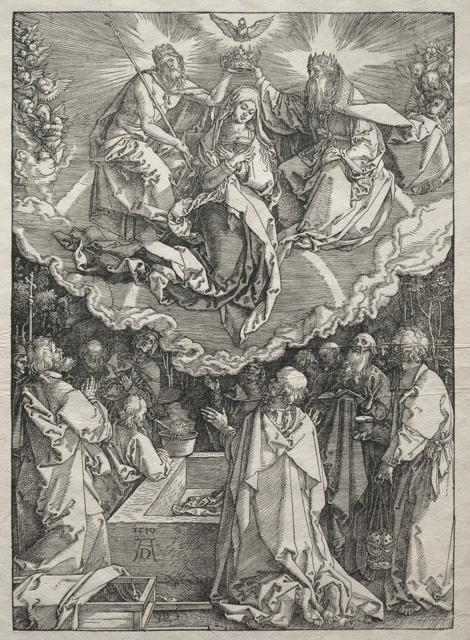 Jungfruns liv: Jungfruns antagande av Albrecht Dürer