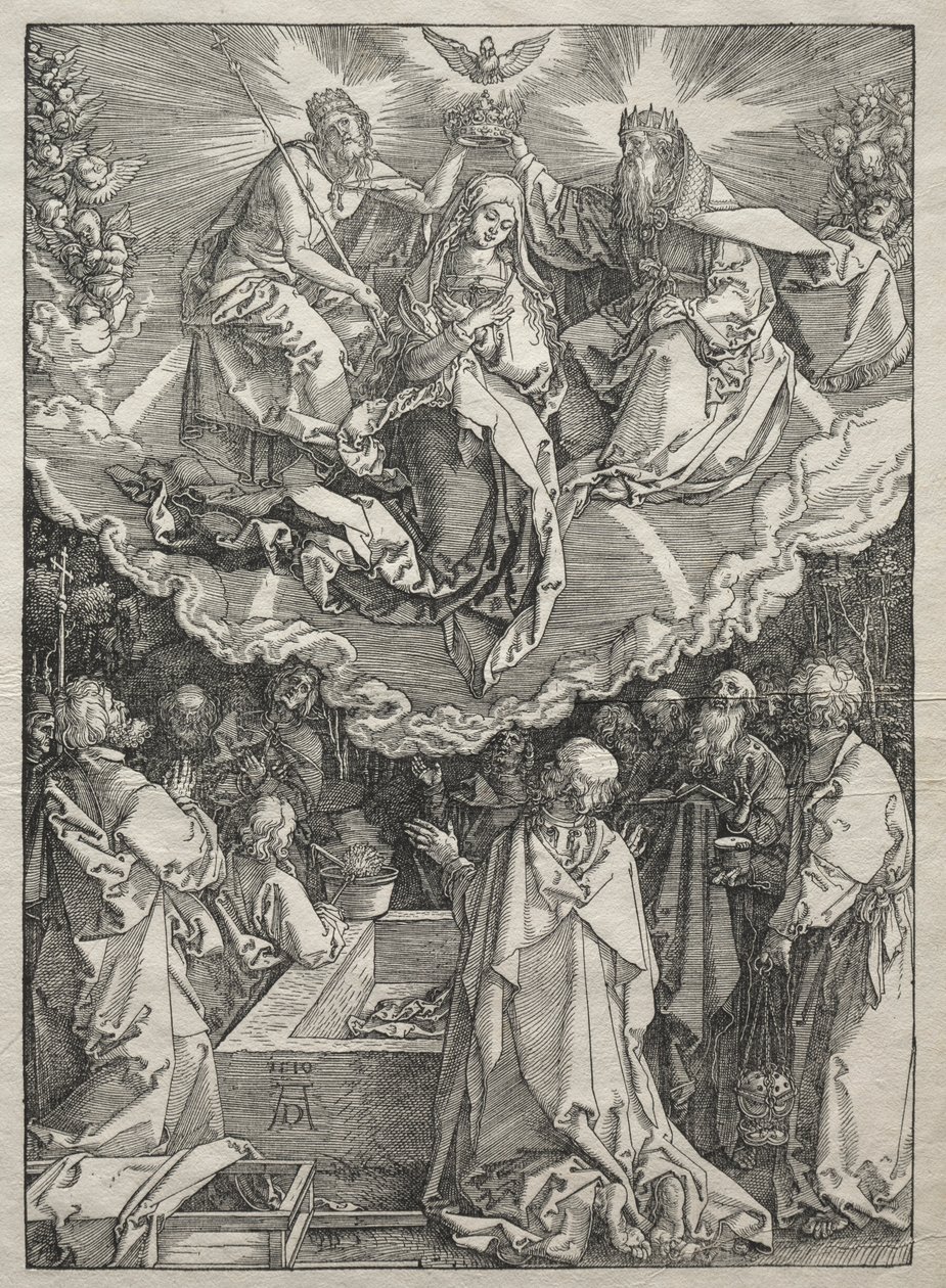 Jungfruns liv: Jungfruns antagande, 1504-1505. av Albrecht Dürer