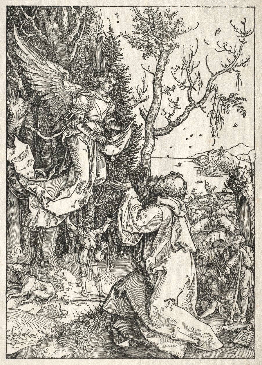 Jungfruns liv: Joachim och ängeln av Albrecht Dürer