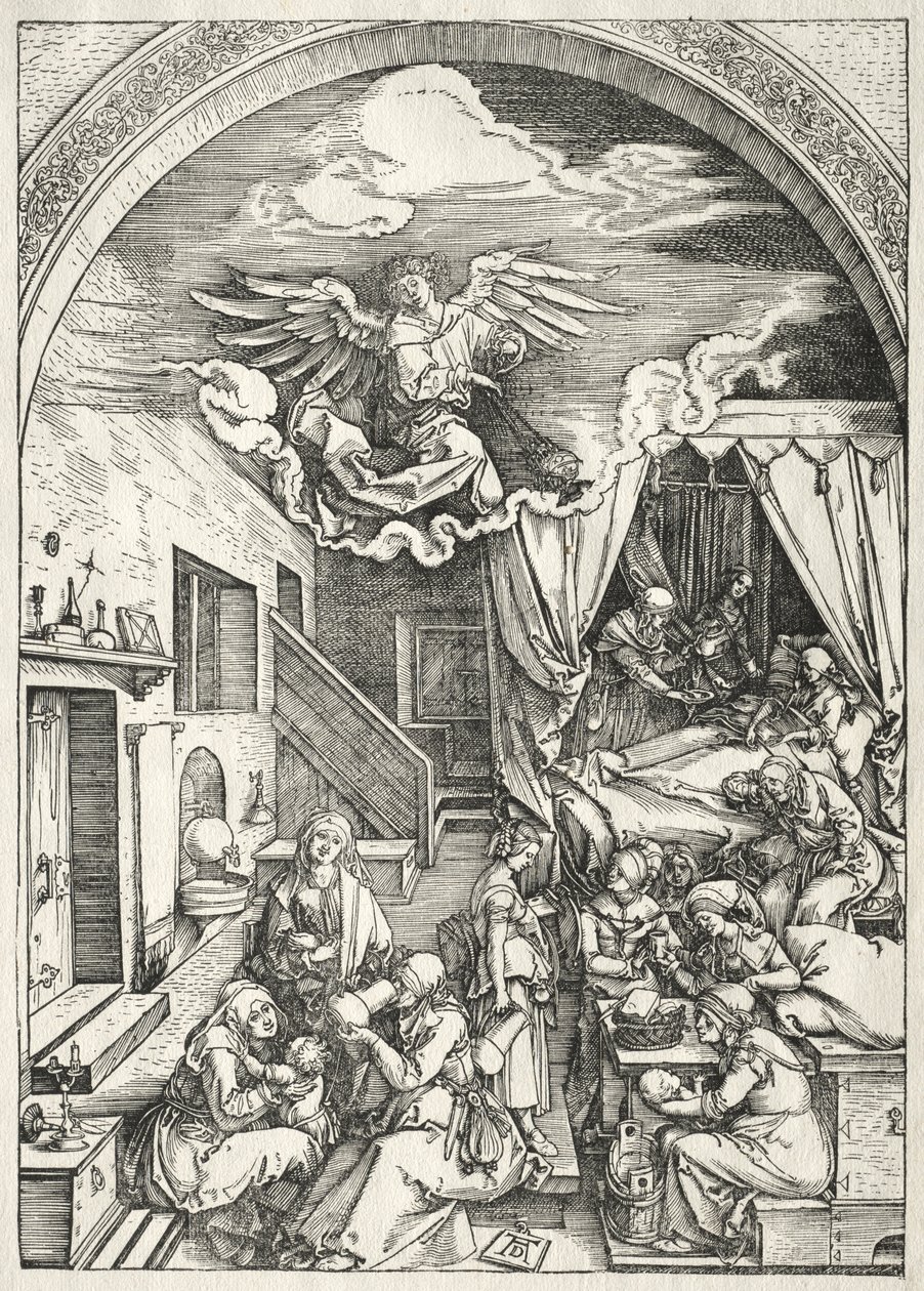 Jungfruns liv: Jungfruns födelse av Albrecht Dürer