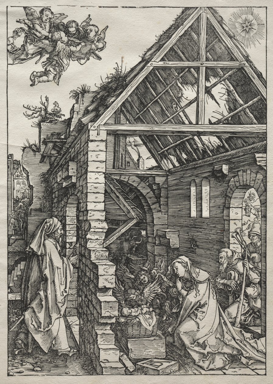 Jungfruns liv: Födelsekyrkan av Albrecht Dürer
