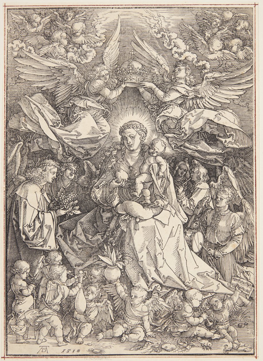 Madonna änglarnas drottning av Albrecht Dürer