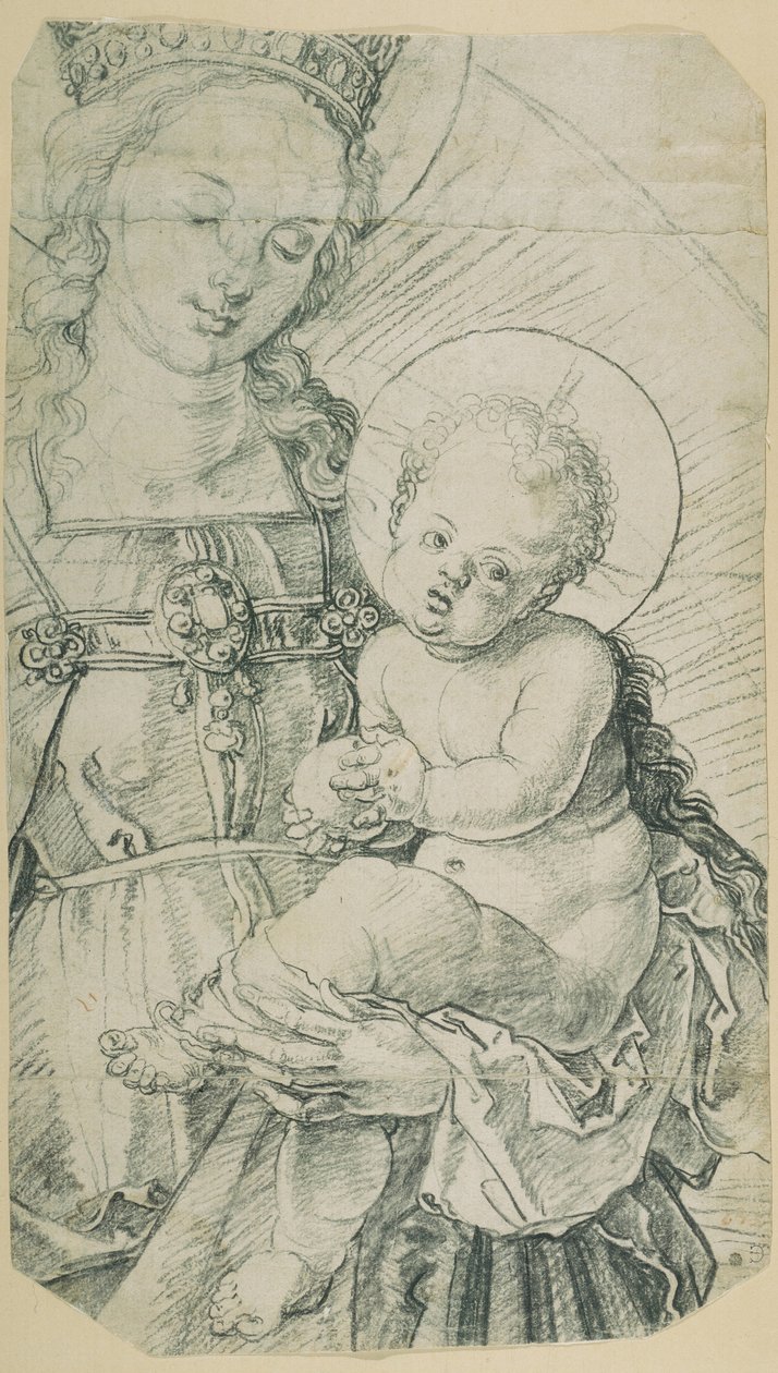 Madonna och barn, 1514 av Albrecht Dürer