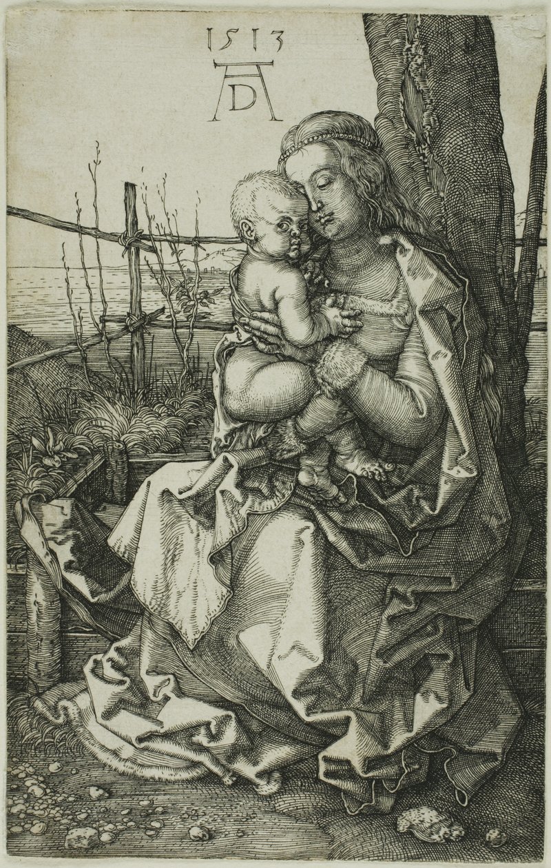 Madonna vid trädet av Albrecht Dürer