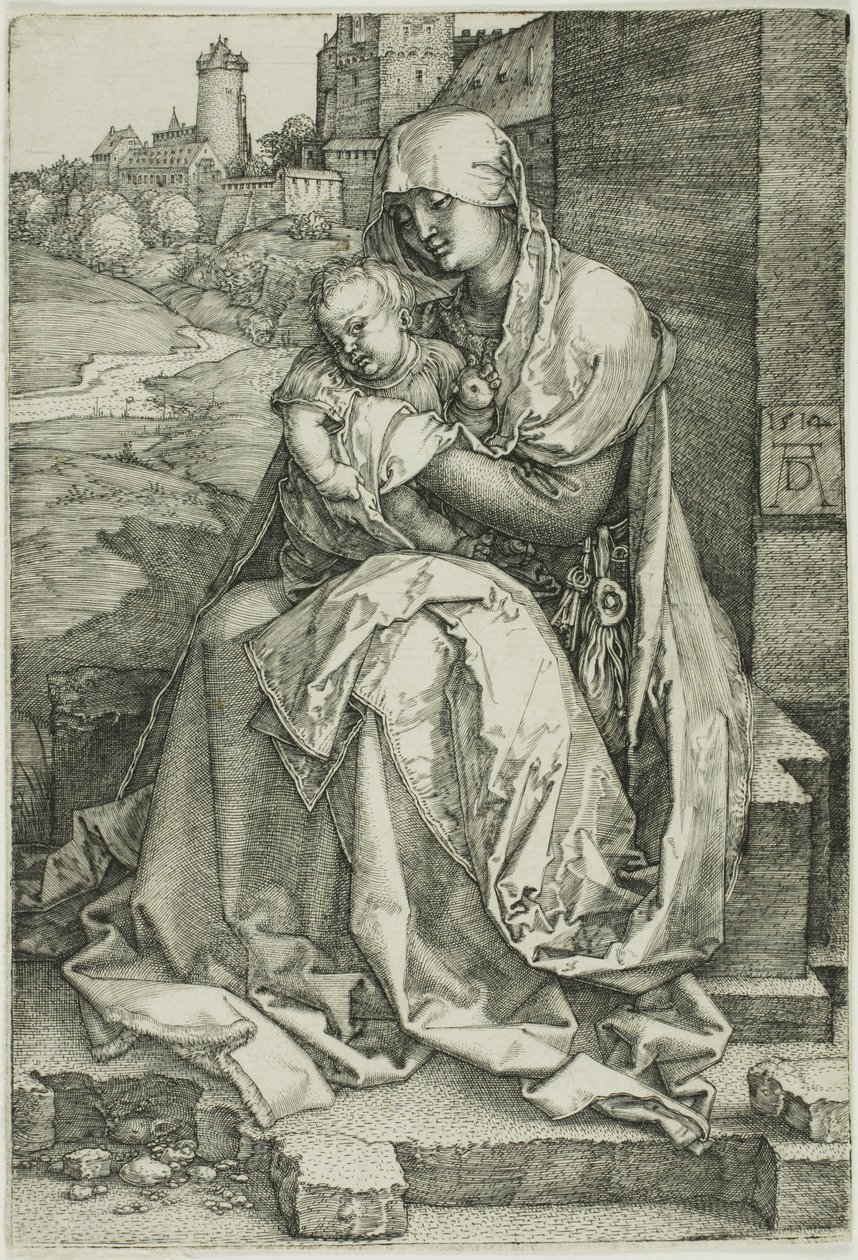 Madonna vid muren av Albrecht Dürer