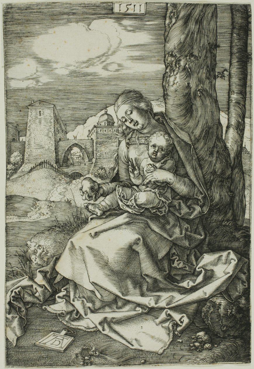 Madonna med päronet av Albrecht Dürer