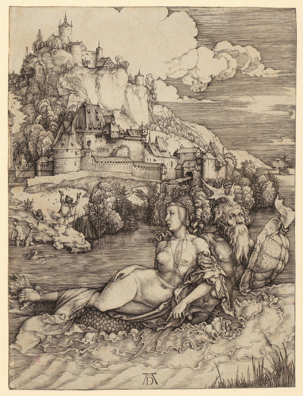Maria med havsapan av Albrecht Dürer