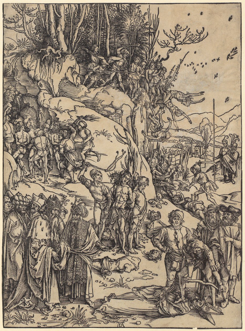 De tiotusen martyrerna av Albrecht Dürer