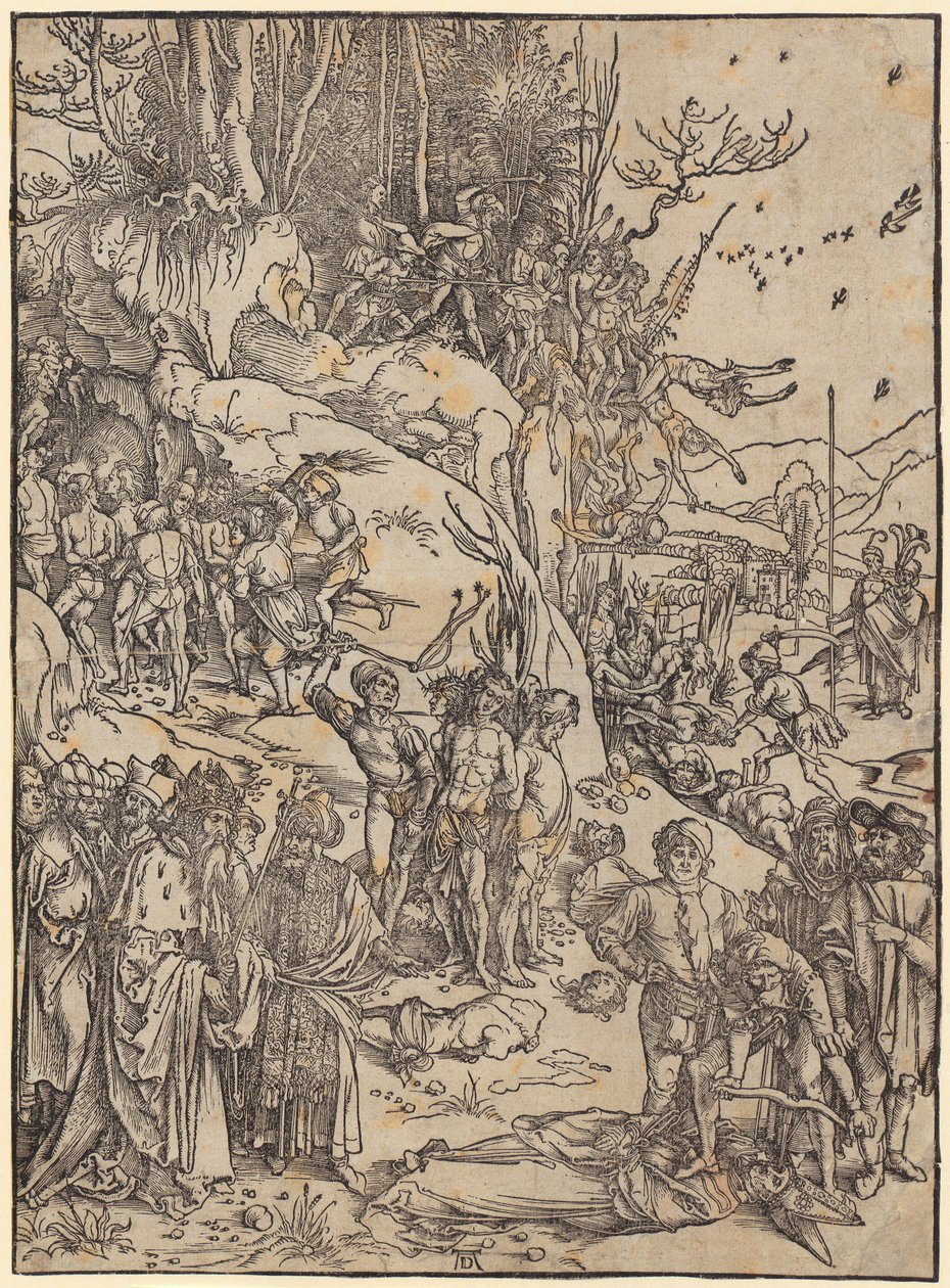 De tiotusen martyrerna av Albrecht Dürer