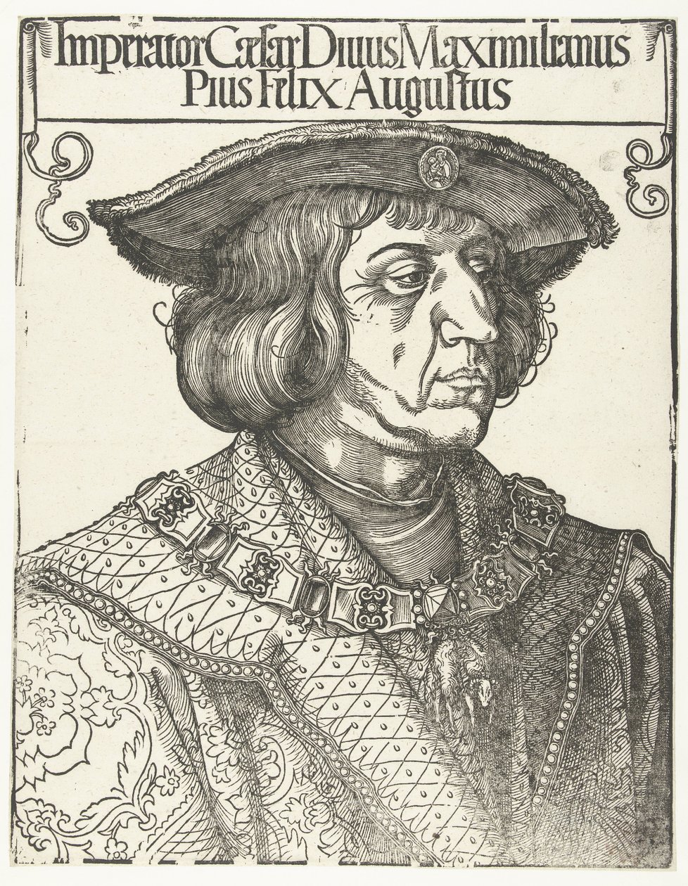 Maximilian I av Albrecht Dürer