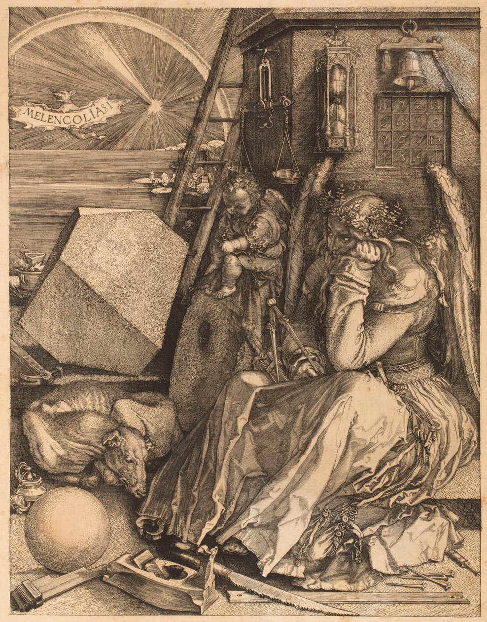 Melankoli av Albrecht Dürer
