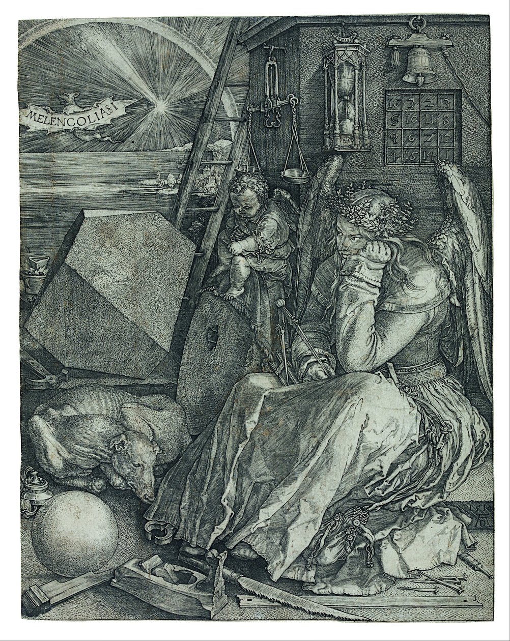 Melencolia I av Albrecht Dürer