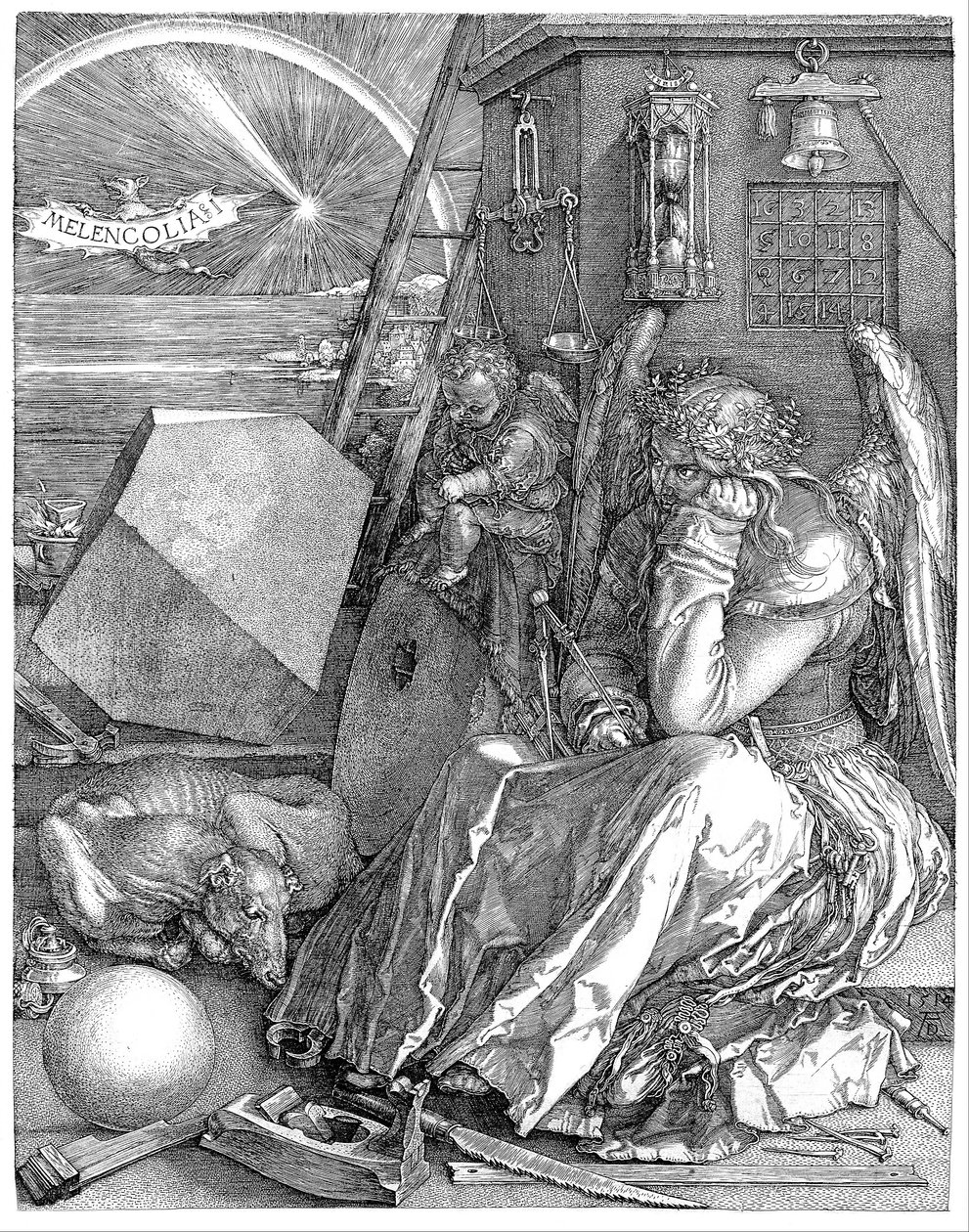 Melencolia I av Albrecht Dürer