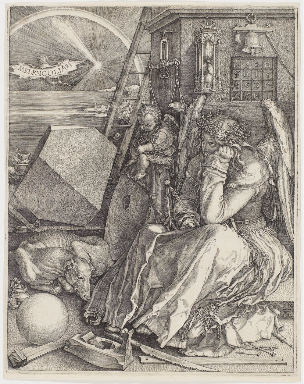 Melencolia I av Albrecht Dürer