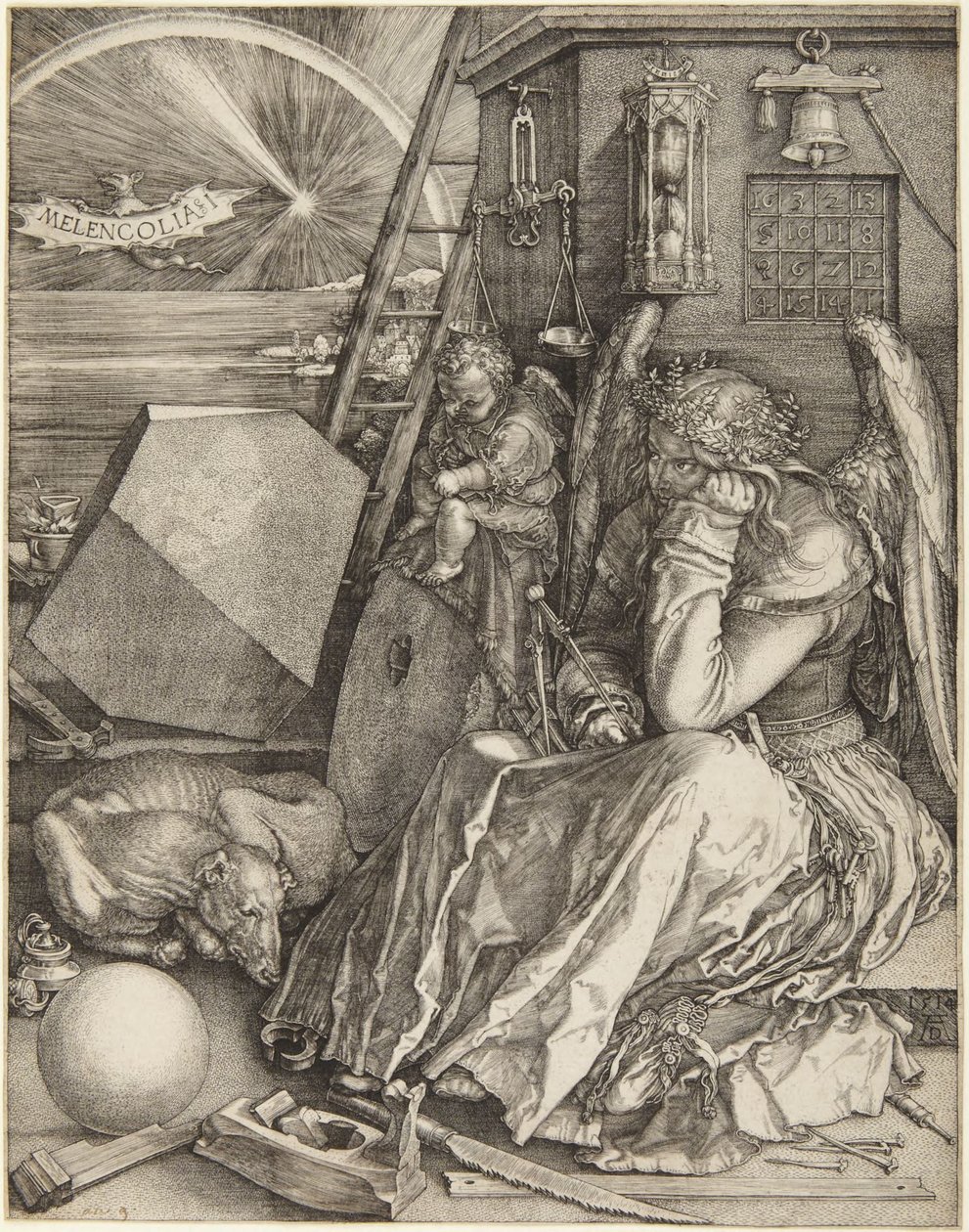 Melencolia I av Albrecht Dürer