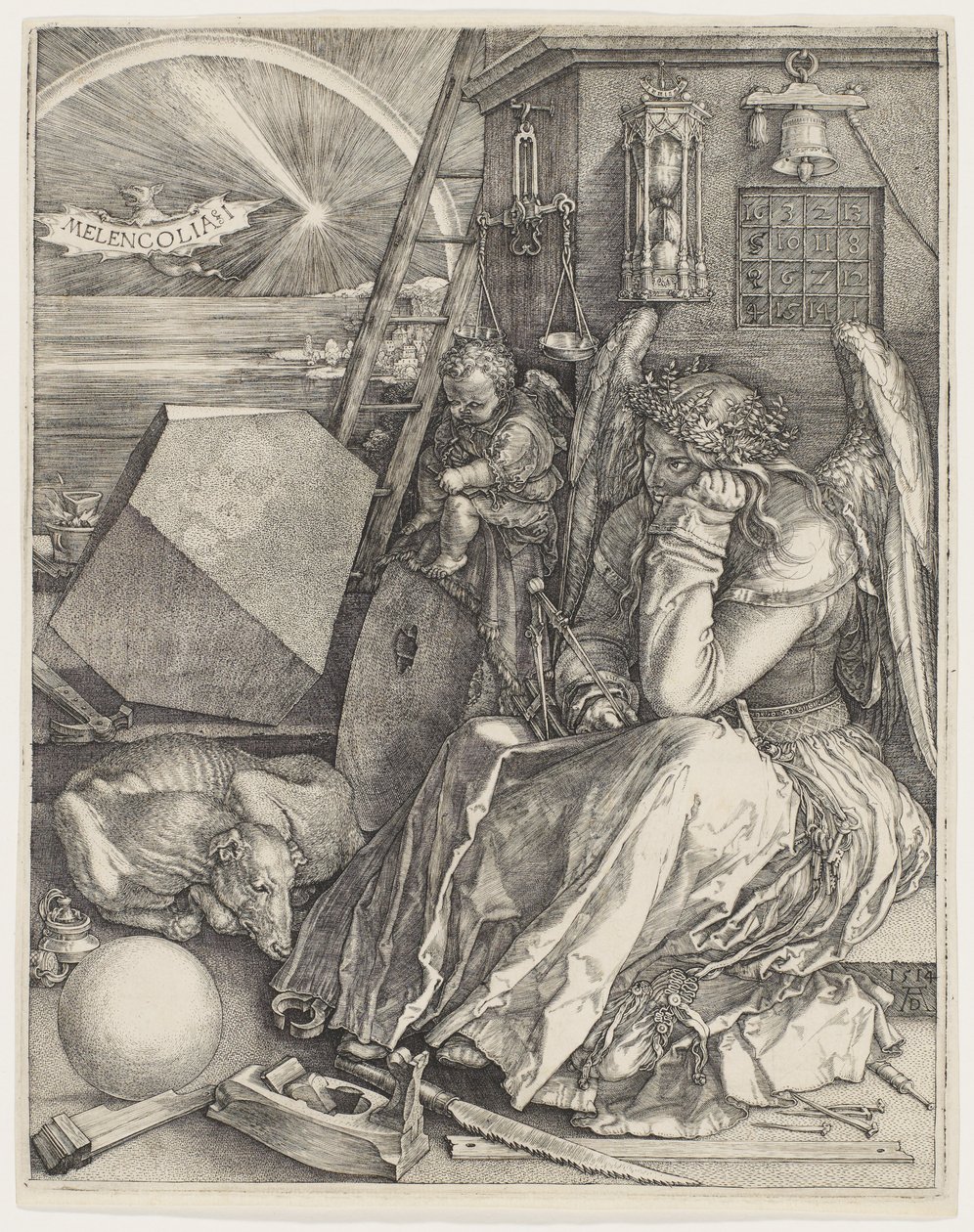 Melencolia I av Albrecht Dürer