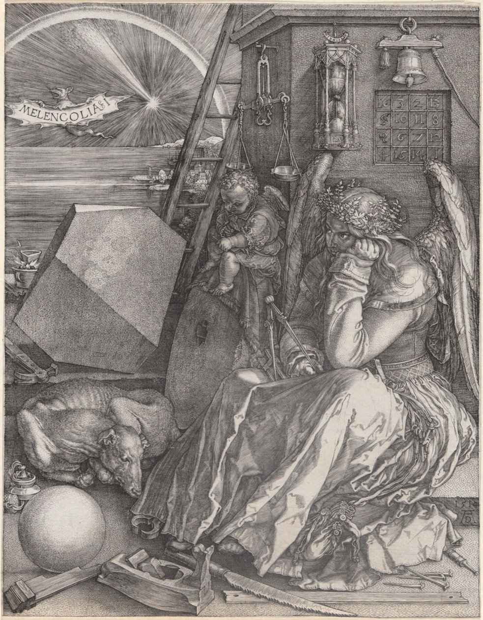 Melencolia I av Albrecht Dürer