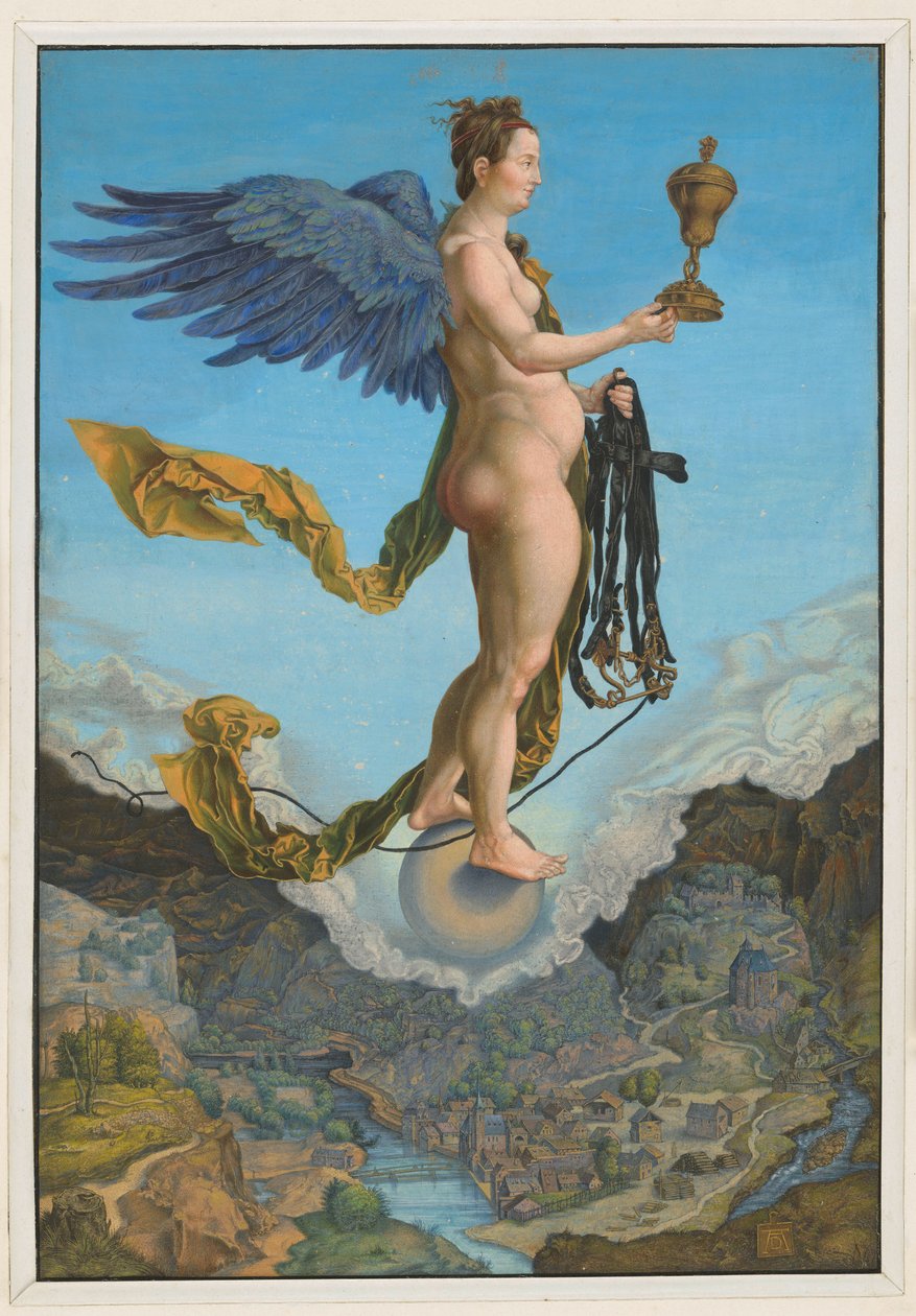Nemesis (Den stora lyckan) av Albrecht Dürer