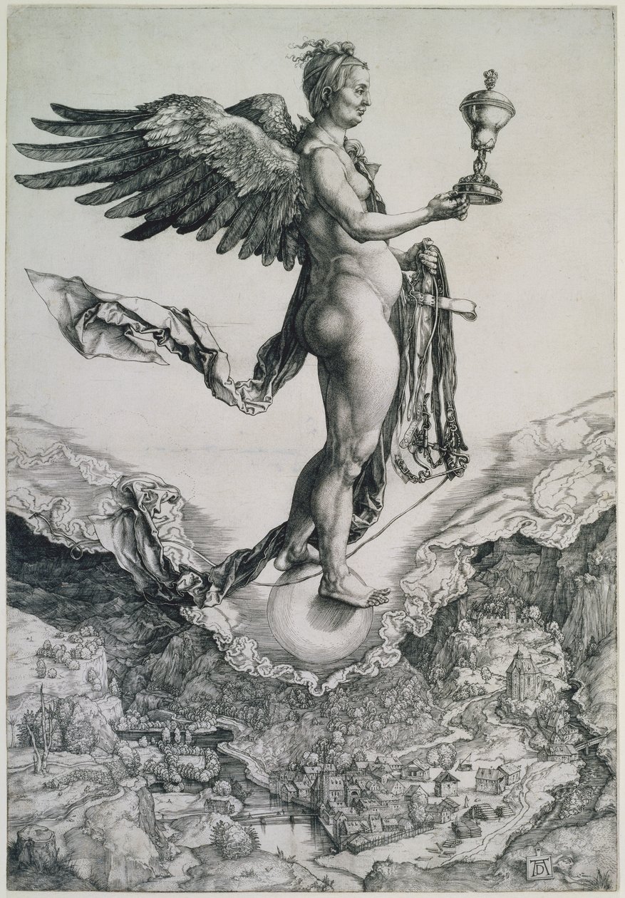 Nemesis (Den stora lyckan) av Albrecht Dürer