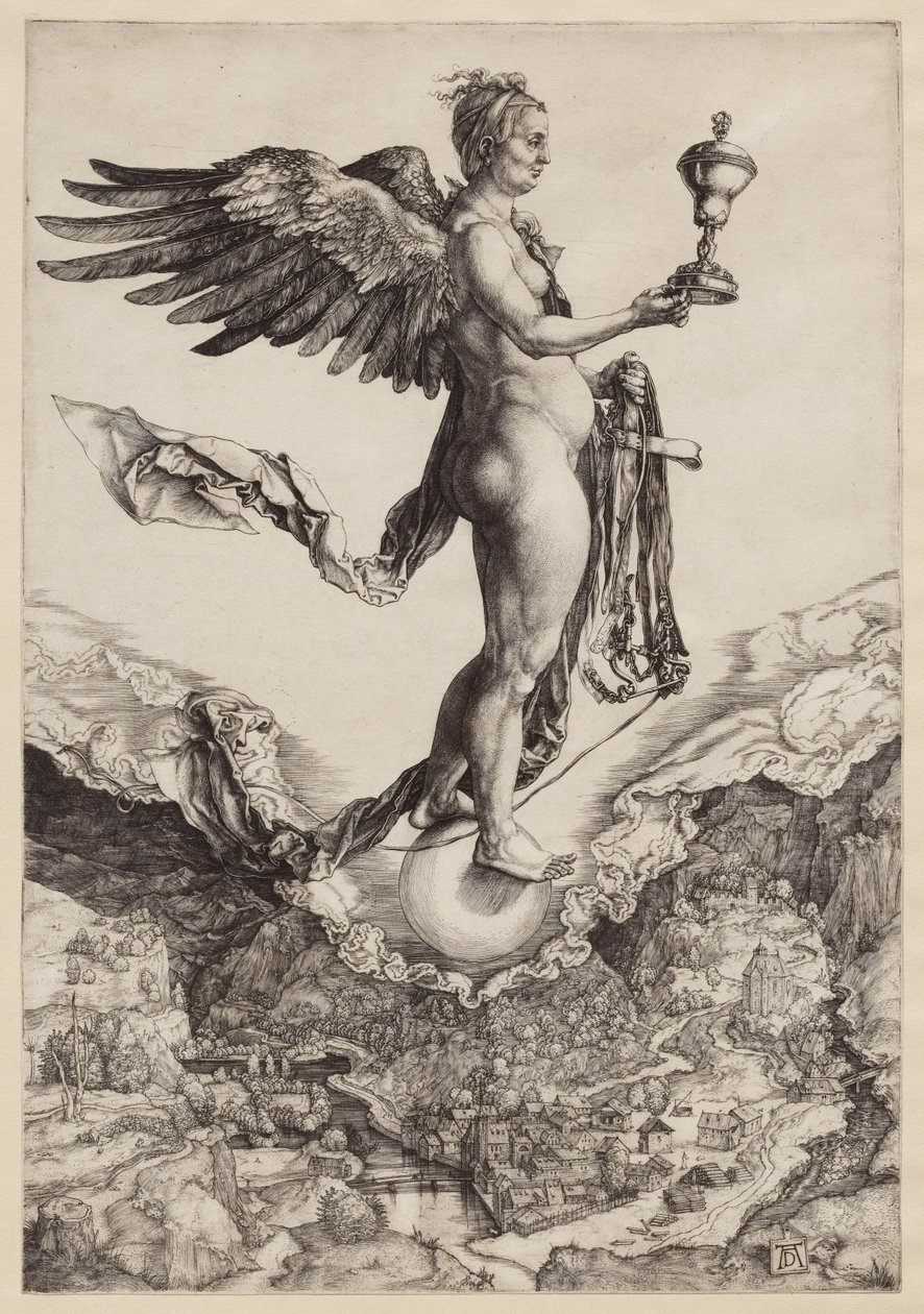 Nemesis (Den stora lyckan) av Albrecht Dürer