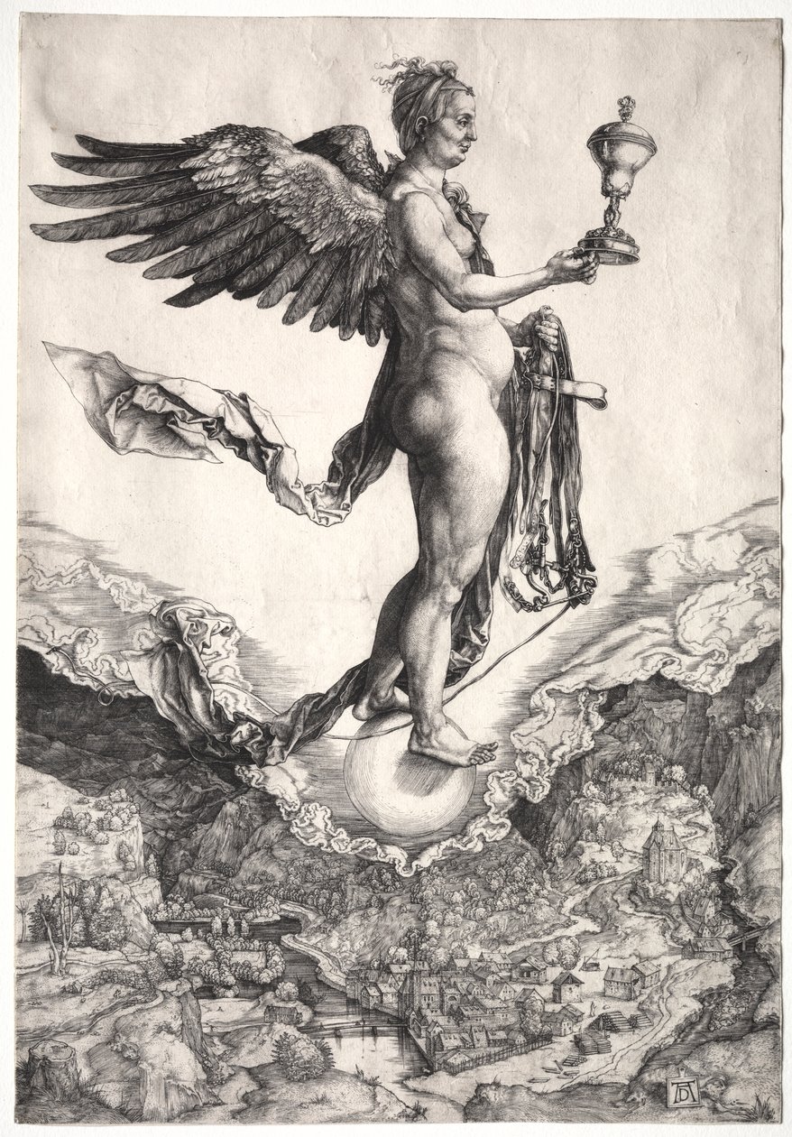 Nemesis av Albrecht Dürer