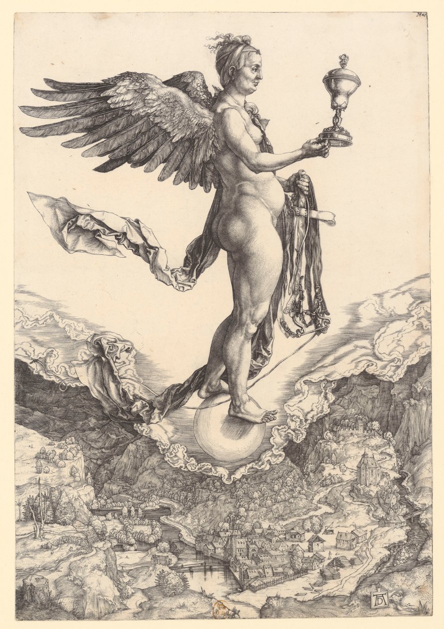 Nemesis av Albrecht Dürer