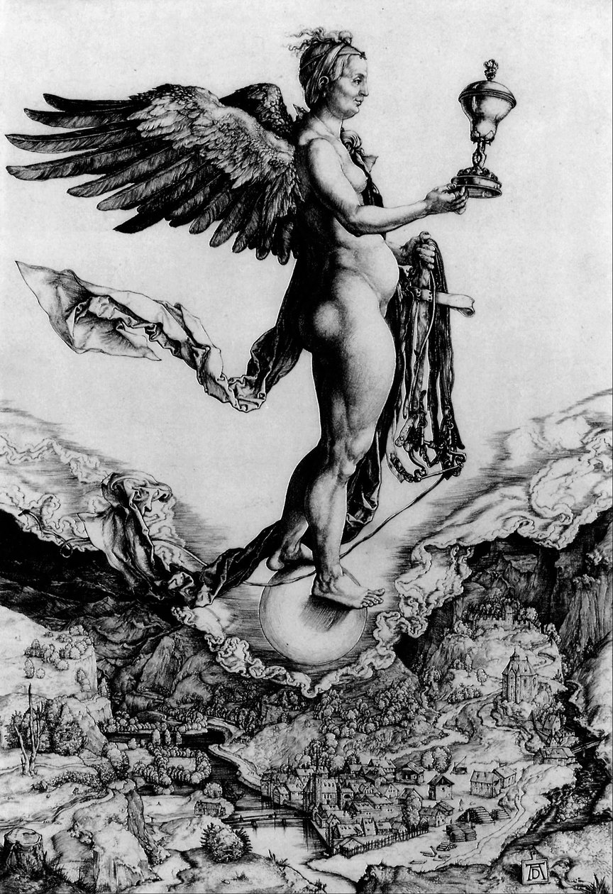 Nemesis av Albrecht Dürer