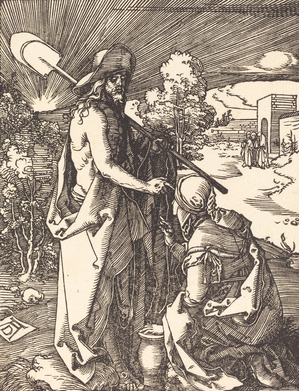 Noli Me Tangere, förmodligen ca. 15091510. av Albrecht Dürer
