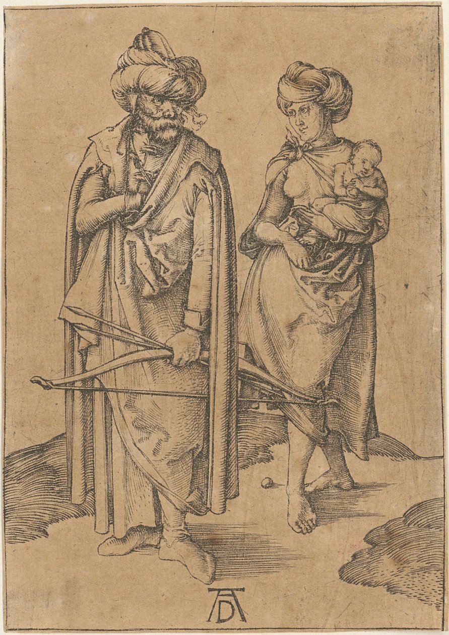 Oriental och hans hustru av Albrecht Dürer
