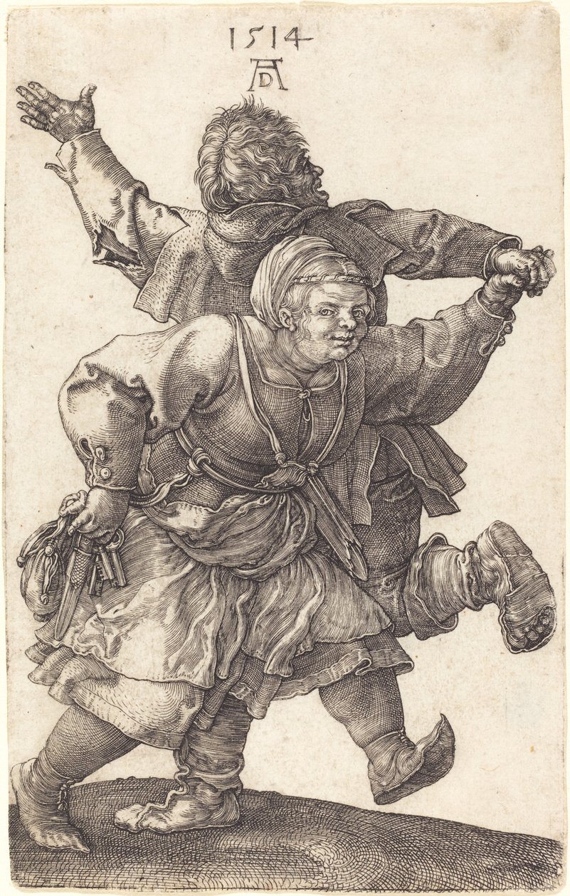 Bondepar dansar av Albrecht Dürer